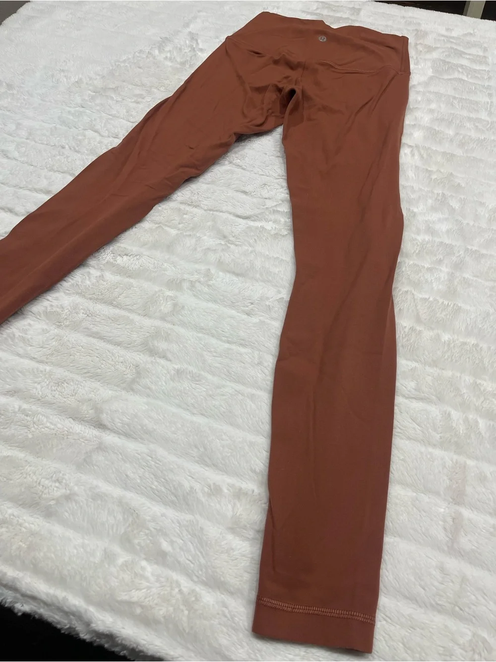 lululemon athletica Kids Rust Brown High-Waist Leggings